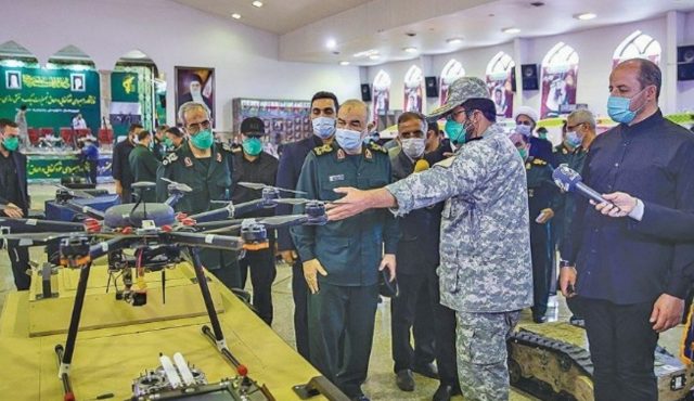 نمایشگاه دستاوردهای رباتیک سپاه
