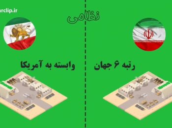 موشن گرافیک | مقایسه پیشرفت های قبل و بعد از انقلاب اسلامی