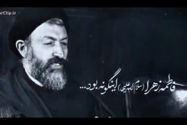 فاطمه زهرا سلام الله علیها اینگونه بود …